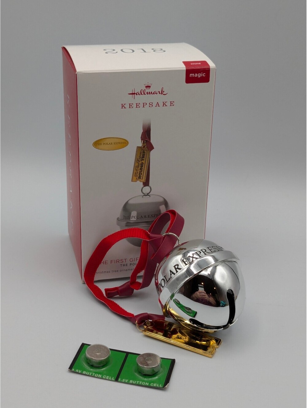Hallmark Keepsake First Gift of Christmas 2018 The Polar Express, Magic Sound